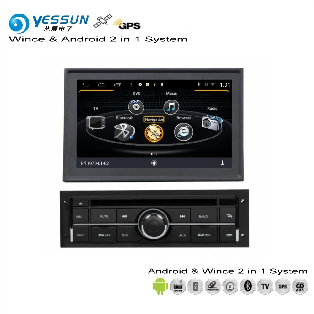 YESSUN для Mitsubishi L200/Strada/Triton/Sportero/Hunter/Warrior-Car Android радио CD dvd-плеер gps Navi навигация