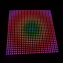 P10 APA102 полноцветный RGB внутренний светодиодный Дисплей панель блока, 28*28 пикселей, 280 мм* 280 мм; Алюминий пластина