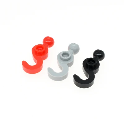 LegoINGlys Technic Crane Hook Building Blocks Towing Hook With Ball Lift Truck Bulk Parts Assemble Bricks Toys Compatible 30395 LegoINGlys Technic Crane Hook Building Blocks Towing Hook With Ball Lift Truck Bulk Parts Assemble Bricks Toys Compatible 30395