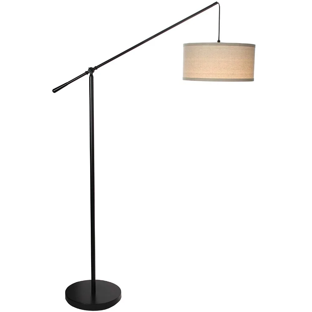 Antikue Living Room Led Arc Floor Lamp For Behind The Couch Pole