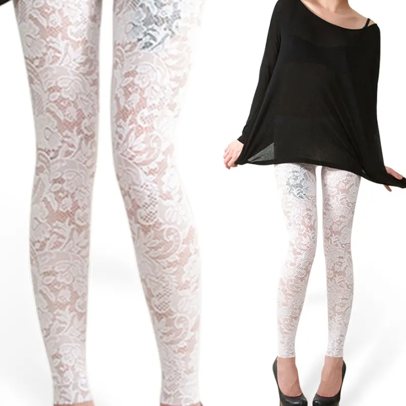 Casual Women Leggings 2015 New Fashion Sexy Leggings Black White Lace  Leggings High Waist Fitness Pants Plus Size Leggins|legging pants|legging  thermalleggings lot - AliExpress