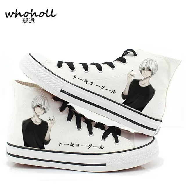 Japanese Anime Tokyo Ghoul Print Shoes