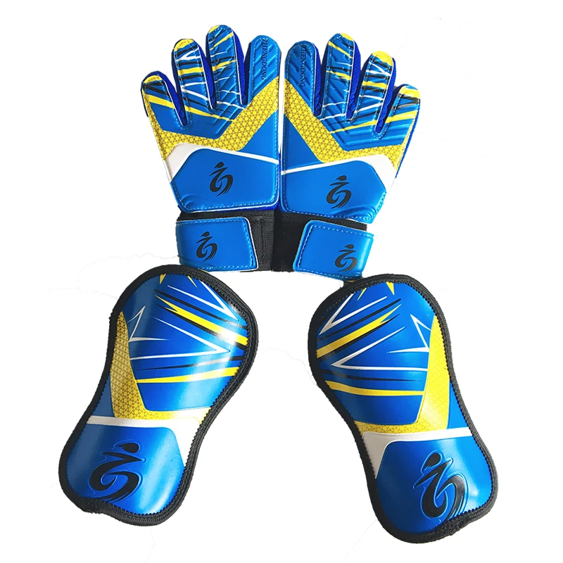 Kid's soccer goalkeeper gloves guantes de portero for children 5 16
