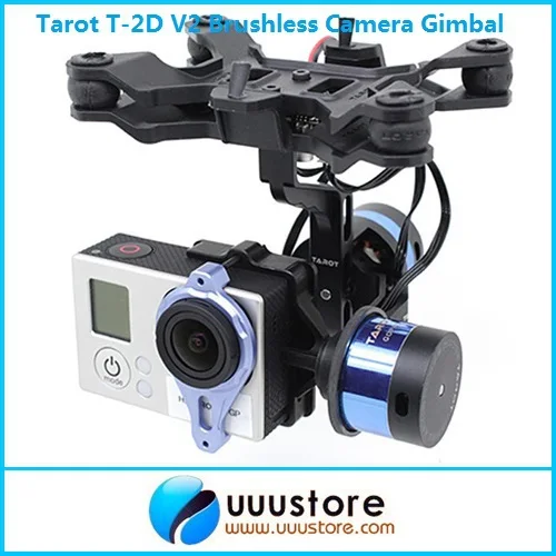 

2014 New Tarot T-2D V2 Brushless Camera Gimbal ZYX22 Gyro TL68A00 For GoPro3