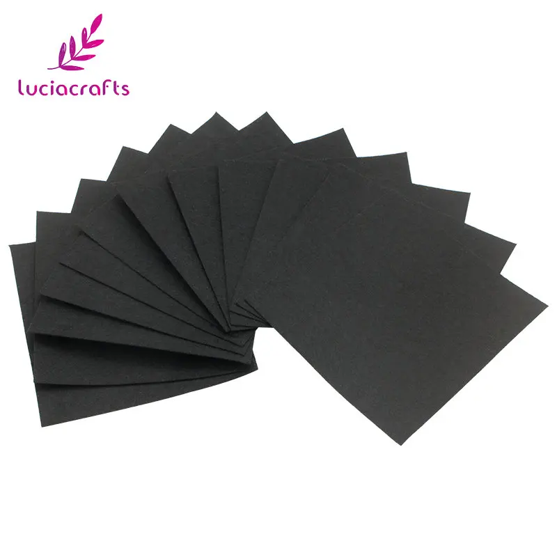 Lucia crafts 6 шт./лот нетканый войлочный материал шитье ручной работы аксессуары для