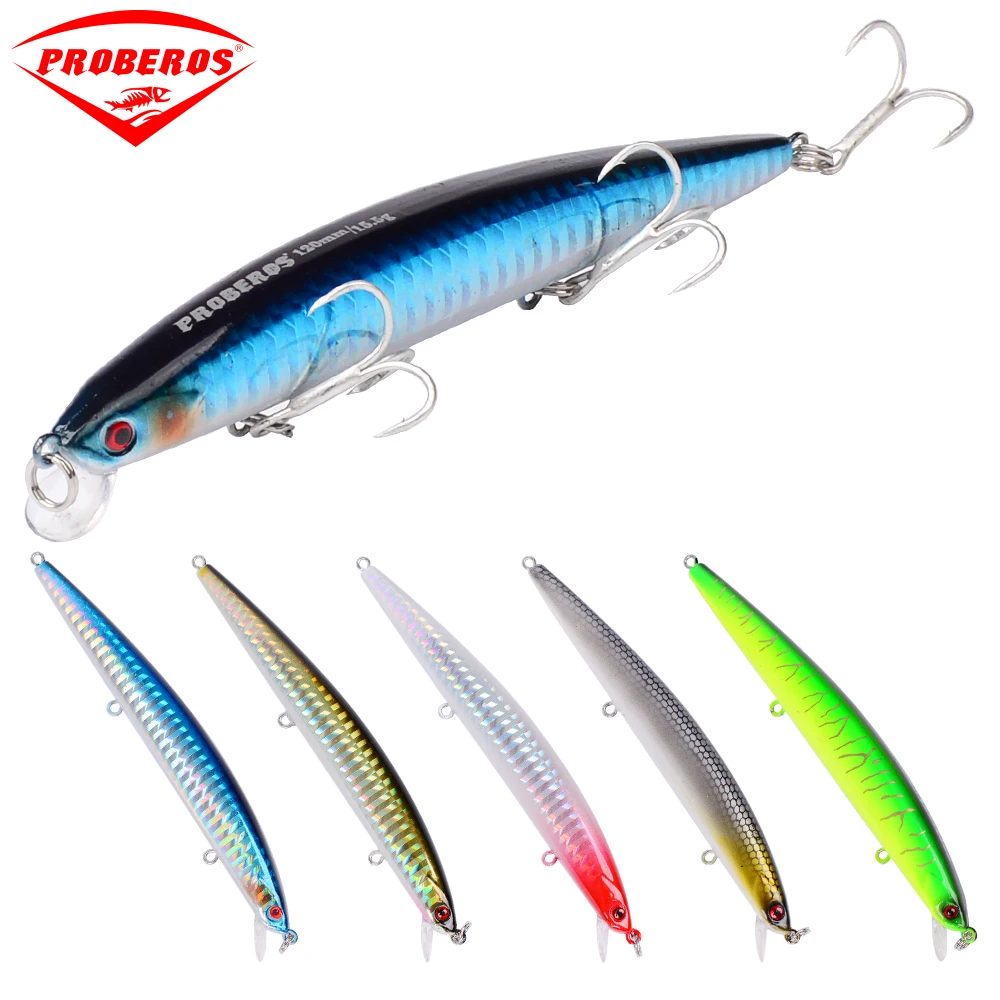 5pc Fishing Lure Exported to Japan 5 color Fishing Bait 6 Hook Fishing