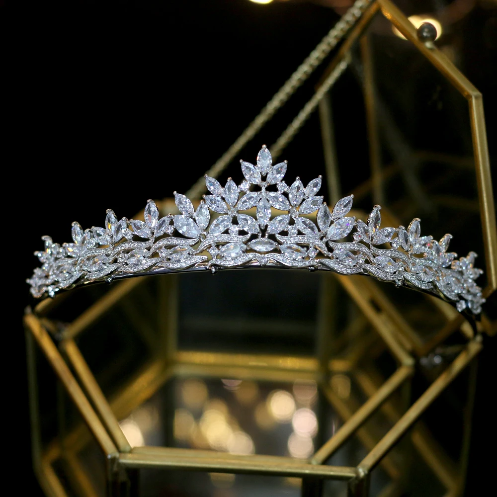 Новинка свадебные аксессуары для волос Корона/головной убор Свадебные аксессуары