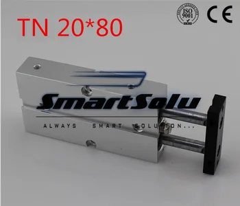 

Free Shipping TN 20*80 High Quality TN Series 20mm Bore 80mm Stroke Dual Action Aluminum Alloy Cylinder