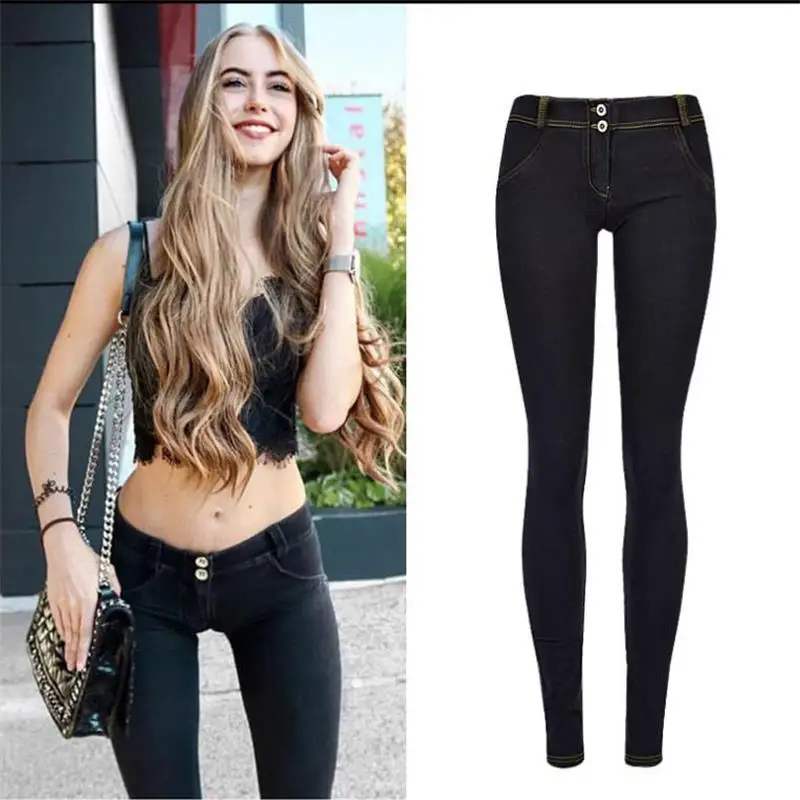 low waist black skinny jeans