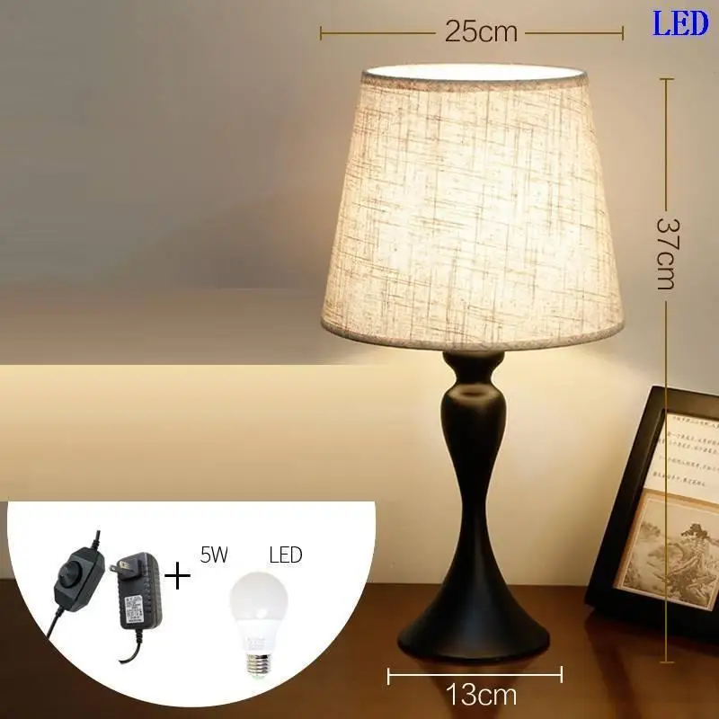 Постельное белье Quarto Cabeceira Art Abajour Tischlampe Chambre Fille Deco, Lampara De Mesa Para El Dormitorio, прикроватная лампа - Цвет абажура: Version G