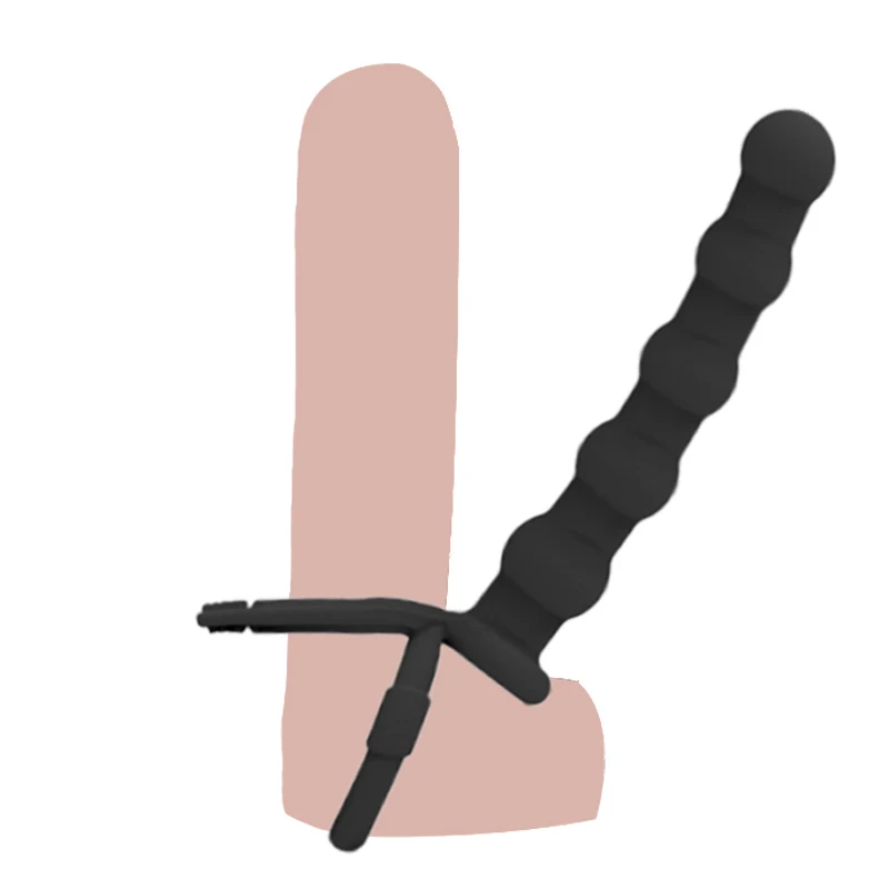 Anal Beads Double Penetration Strap on Dildo Male Prostate Massager Butt Plug NO Vibrators Intimate Sex Toys for Women Men | Красота и