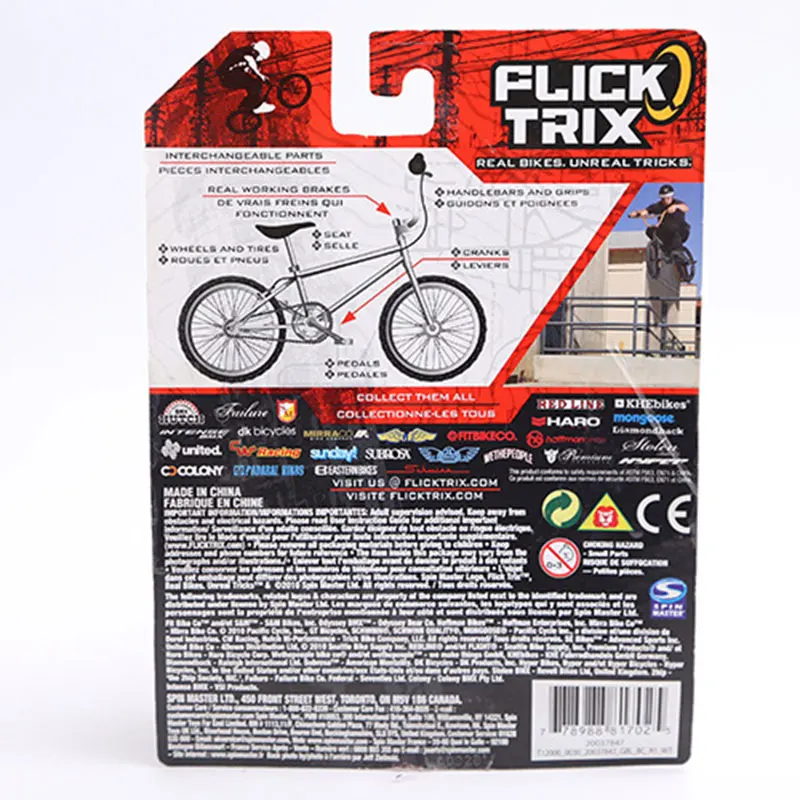 Флик Трикс палец велосипед мини BMX игрушки Модель Новинка пальчиковые Tech Deck