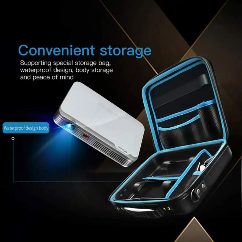 WOWOTO Bluetooth projektor 1920*1080 rozdzielczość bezprzewodowy dostęp do internetu DLP LED przenośne HD projektor do kina domowego projektor Android T8e WOWOTO Bluetooth projektor 1920*1080 rozdzielczość bezprzewodowy dostęp do internetu DLP LED przenośne HD projektor do kina domowego projektor Android T8e