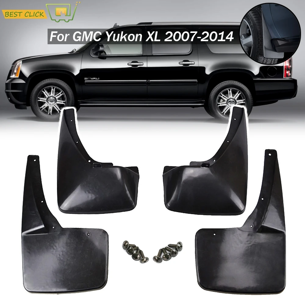 Car Mud Flaps For Gmc Yukon Xl 2007 2014 Splash Guards Mudguards 2008 2009 2010 2011 2012 2013 Fender Protector Styling Mudguards Aliexpress