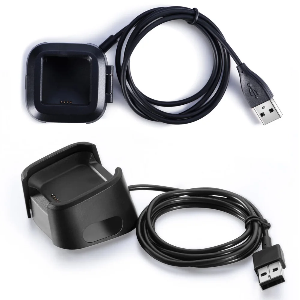

Smart watch magnetic usb charging cable charger dock for Fitbit versa/ versa lite Watch Band Android Charger Cable Cradle Dock