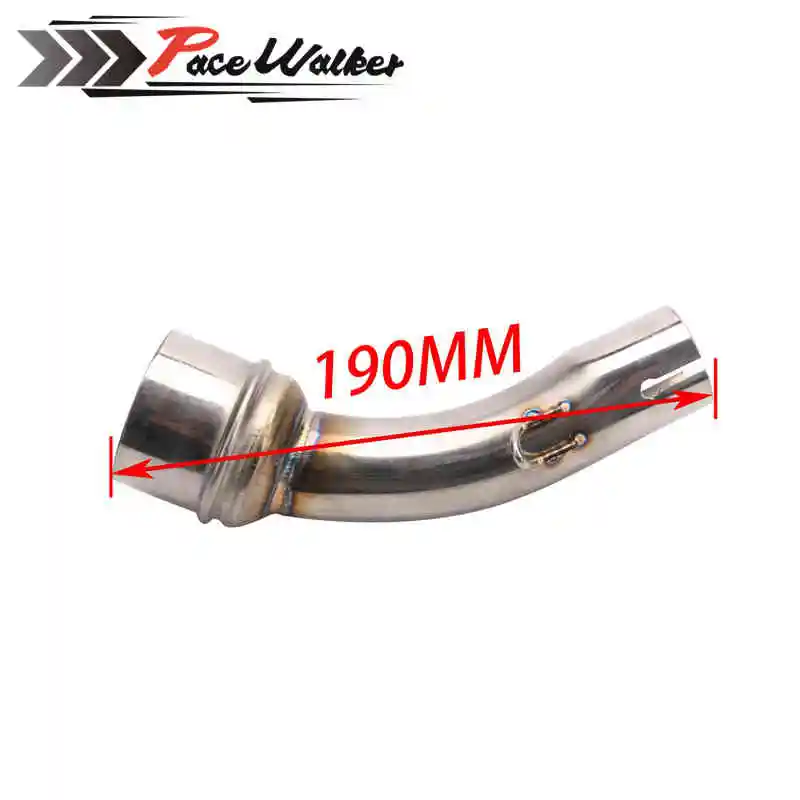 Motorcycle Exhaust middle pipe for YAMAHA R3- without exhaust