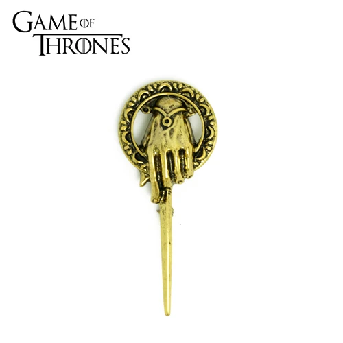 

Game Of Thrones Hand Of The King Brooch A Song of Ice And Fire High Quality Fan Gift Fashion Jewelry