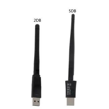 

High Speed Mini Wireless Wifi Adapter 150 Mbps 2dBm 5dBm Antenna USB Wifi Receiver Network Card 802.11b/n/g