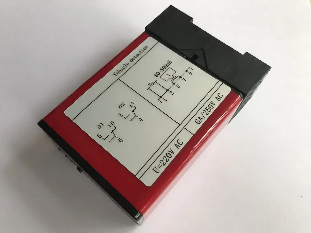 Заводская цена 220 В красный детектор автомобиля Одноконтурный детектор w/50 м* 0,75 мм провод катушки комплект