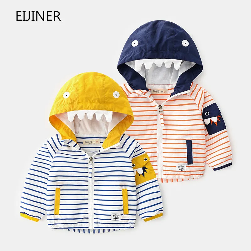 

Little Monster Boys Coats and Jackets 2019 New Autumn Children Jackets Coats Spring Kids Windbreaker For Boys Clothes