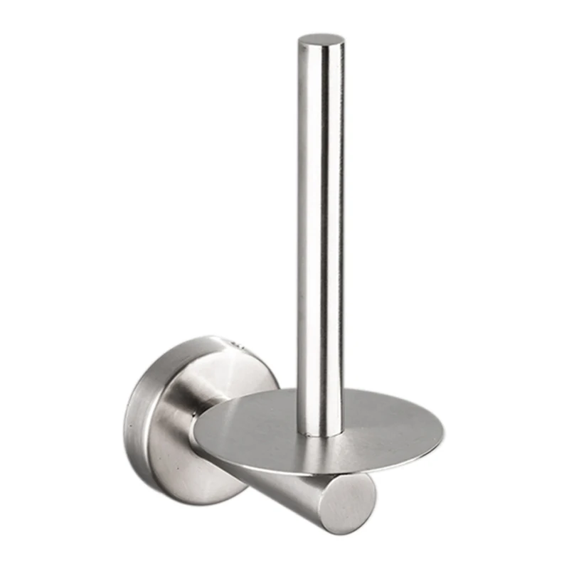 

Wall Mount Toilet Paper Holder Stainless Steel Bathroom Kitchen Roll Paper Tissue Towel Accessories Rack Holders Y14004-1