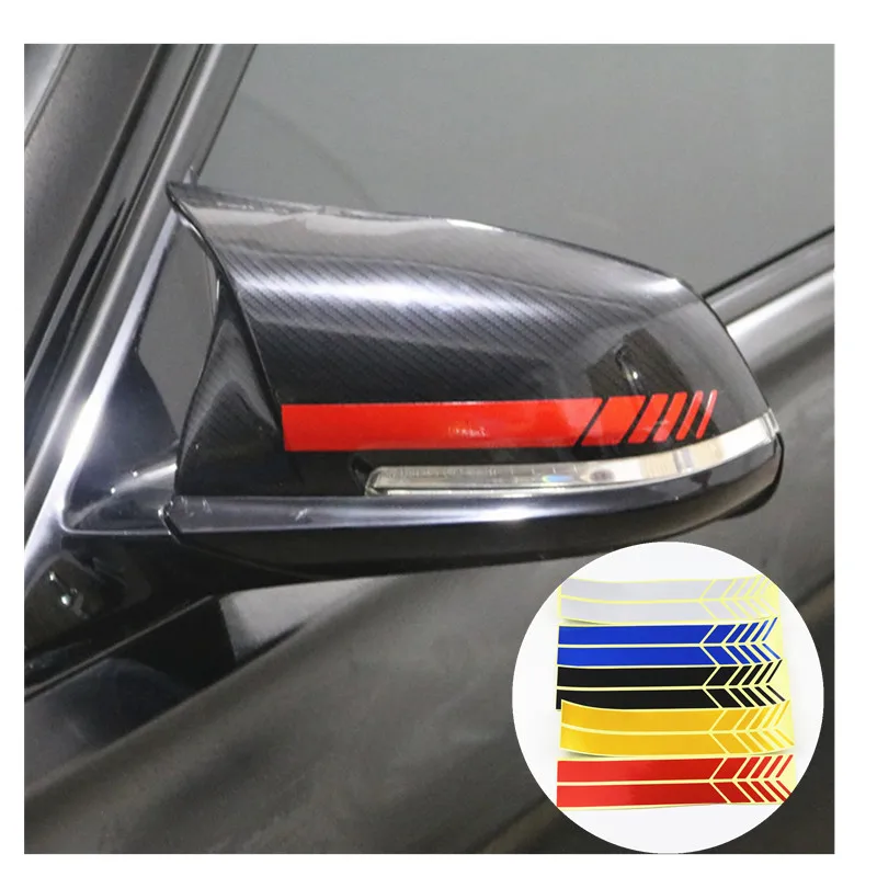 Car styling Reflective Car Stickers and Decals Auto Rearview Mirror
