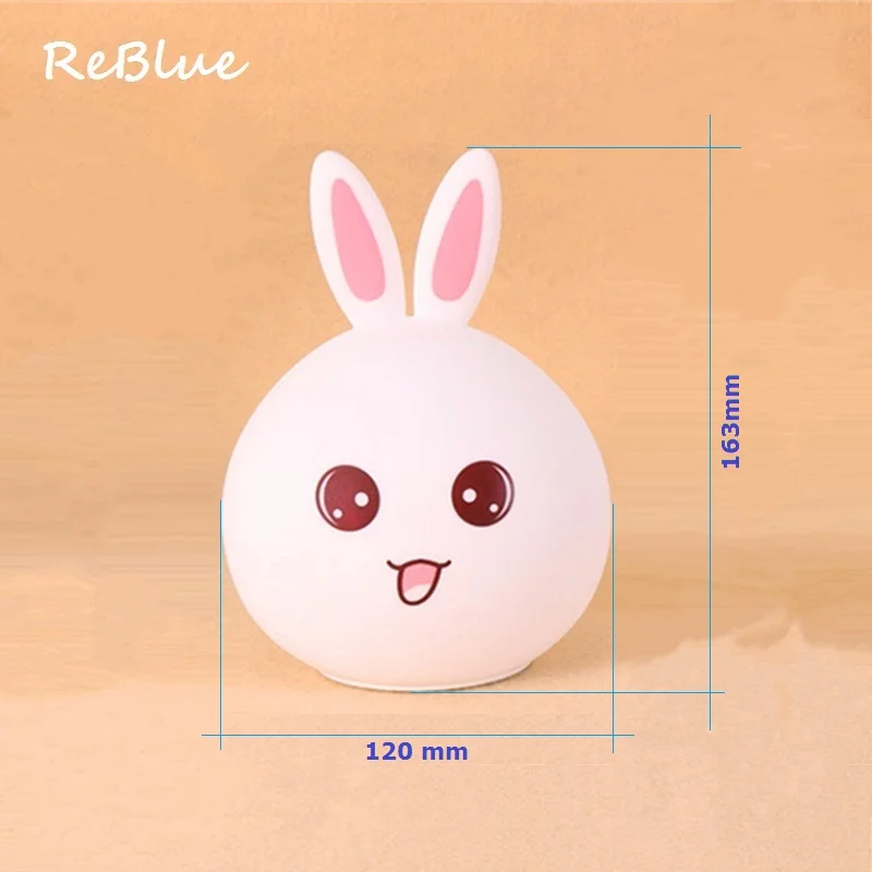 ReBlue ночник Abajur luminaria беспроводной настенный светильник лава лампа USB