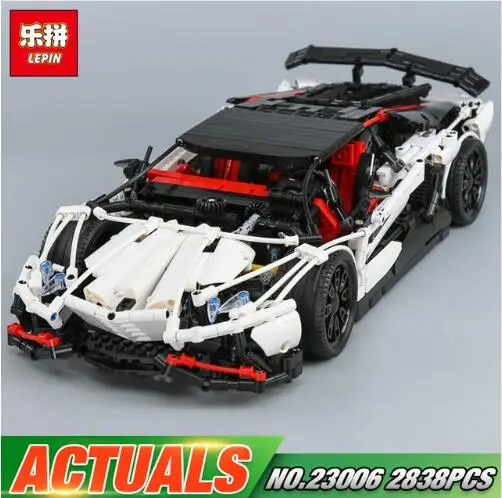 

Lepin 23006 Genuine MOC Technic Series The Super Racing Car Set MOC-3918 Building Blocks Bricks Educational Toys Boys Gifts Mode
