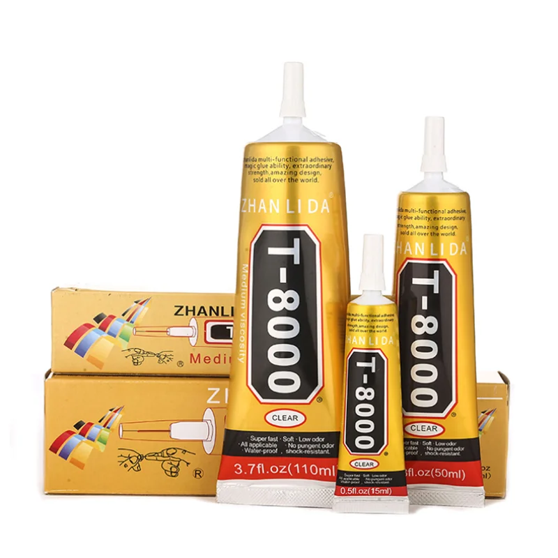 T8000 110 мл/50 мл/15 мл супер стразы клей для ювелирных изделий ...