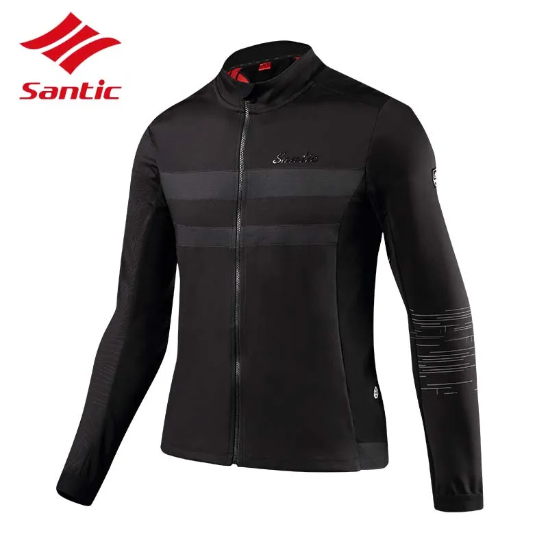 Santic Chaqueta De Ciclismo para hombre, Jersey cálido para bicicleta