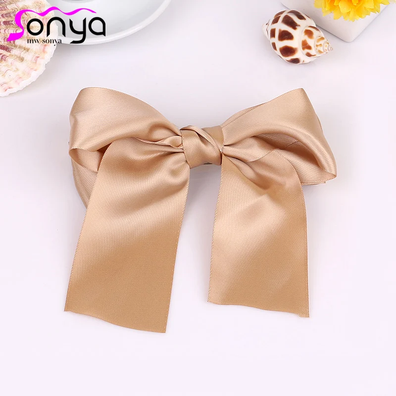 

Cute Big Bowknot Hair Pins for Women Ribbon Hair Accessories for Girls 4G4007