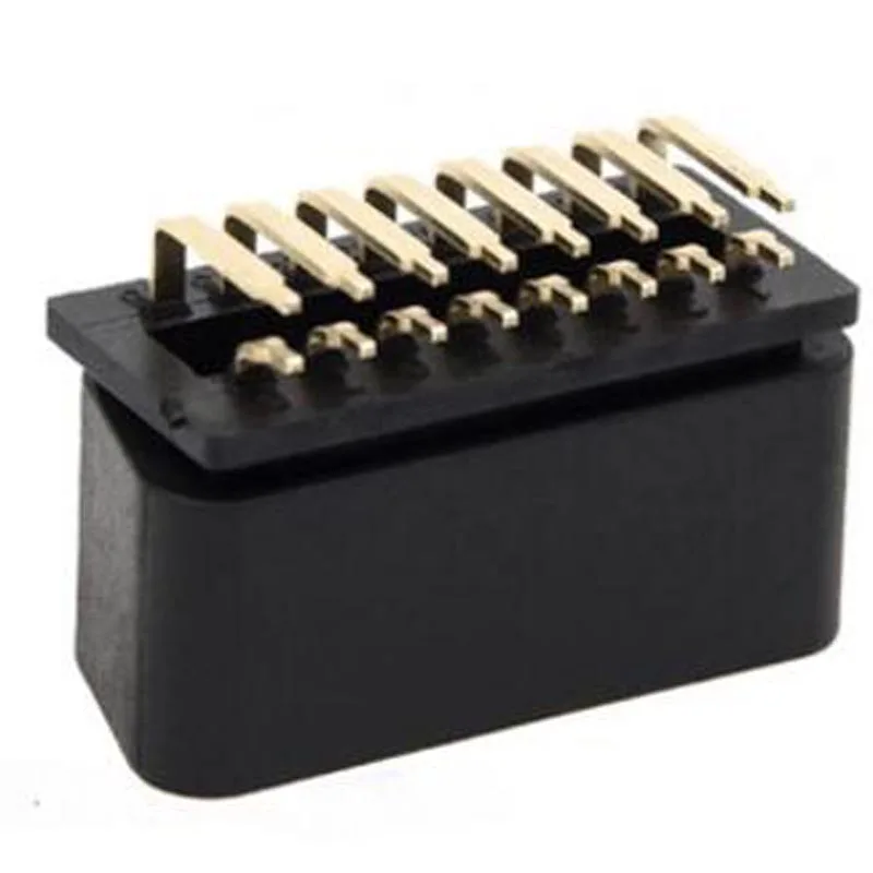 Высокое качество Универсальный 16Pin 16 Pin EOBD2 OBDii OBD II OBD2 J1962 разъем RCA штекер Адаптер