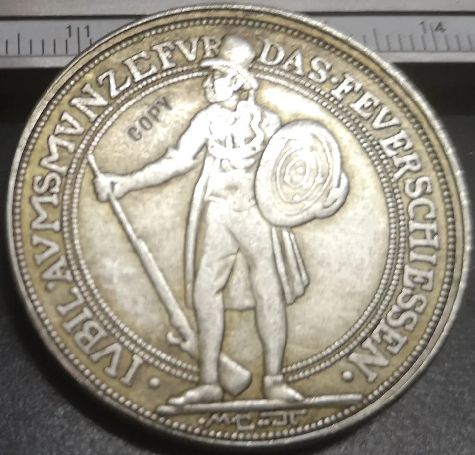 

Silver medal, 1910. The shooting Festival on the anniversary of Munich beer festival