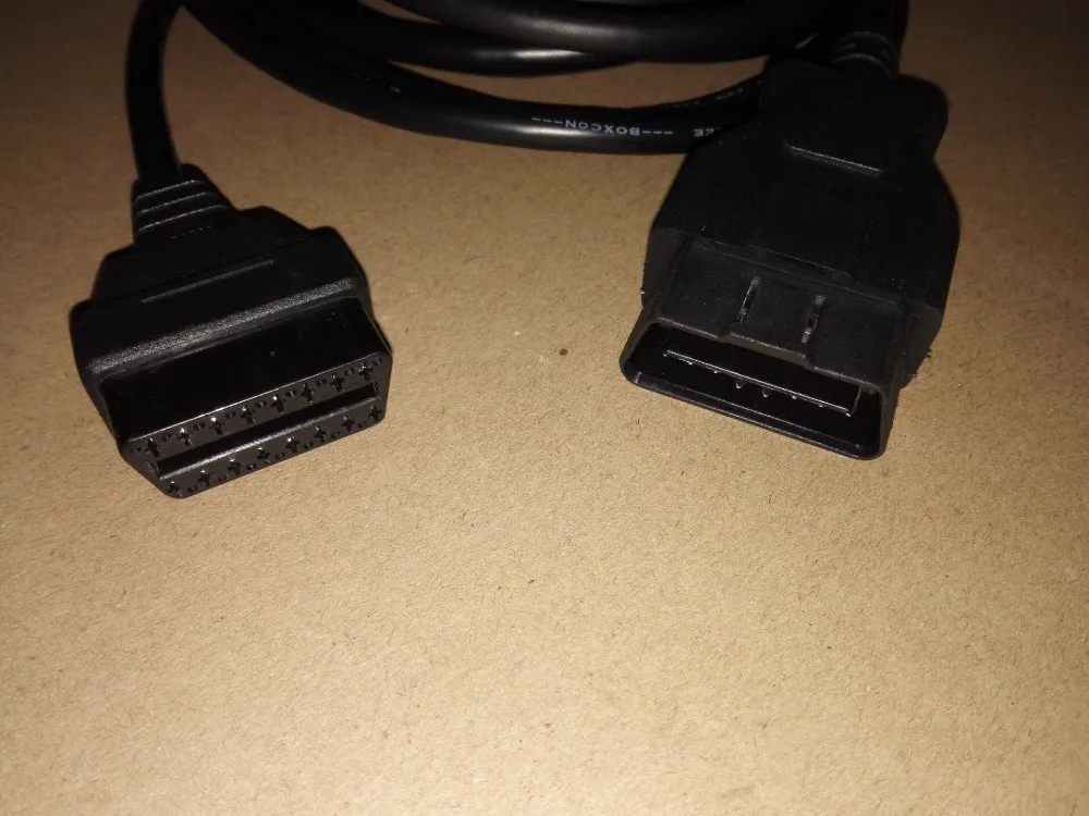 5M Car OBD2 16 pin Male to Female Extension Cord 16pin to 16pin Full Access OBD 2 Connector Diagnostic tool (1)
