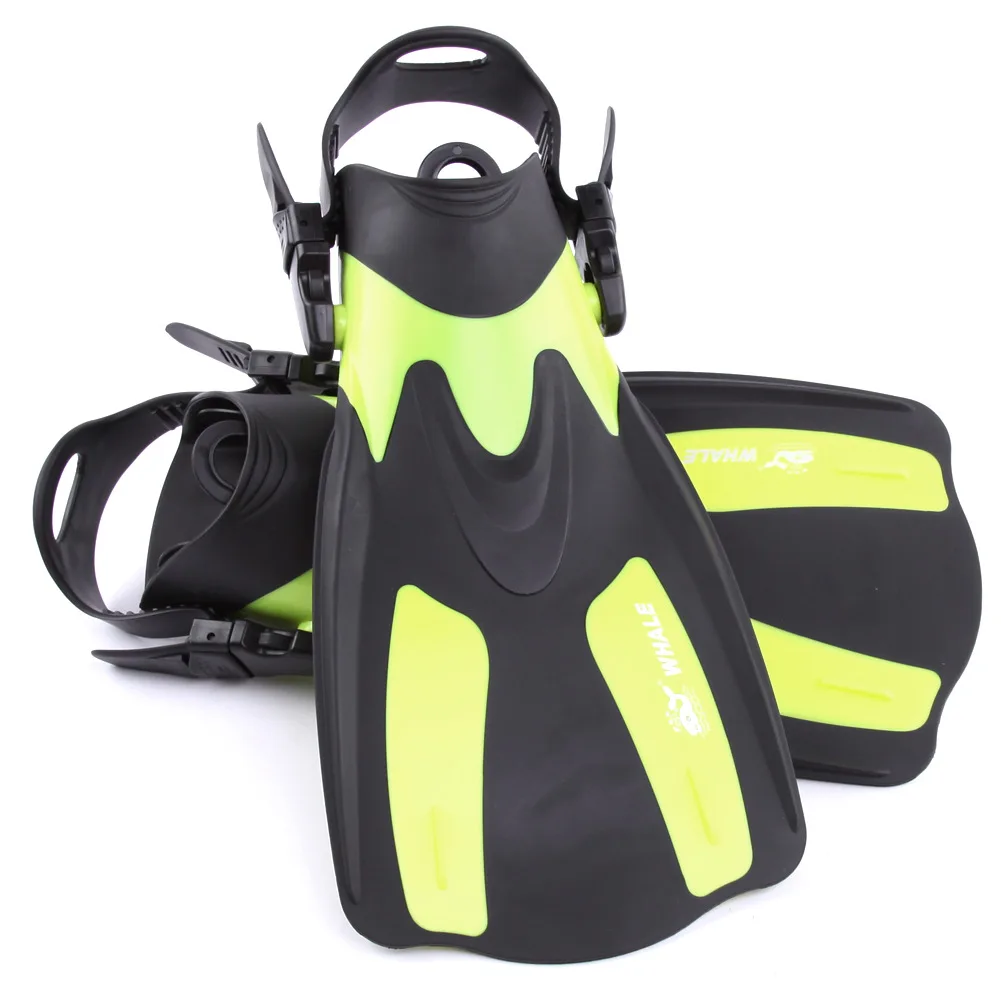 C370 high quality Adult swimming diving fins flippers snorkeling fins