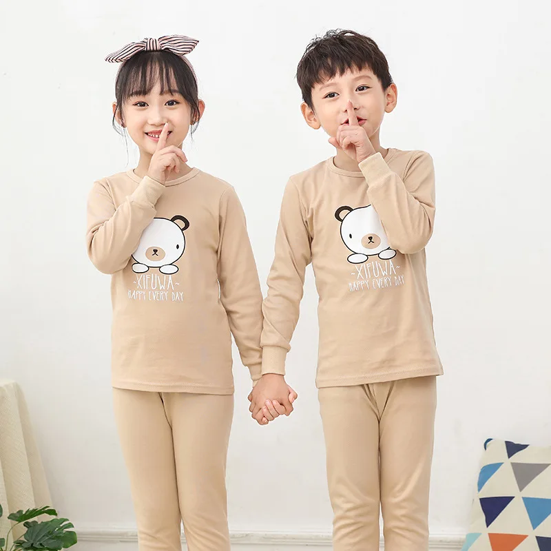 

New Kids Boys Sleepwear Baby Girl Winter Cotton Sets Children Homewear Pajamas For Boy Pyjamas Kids Nightwear 2-13Y Teen Clothes