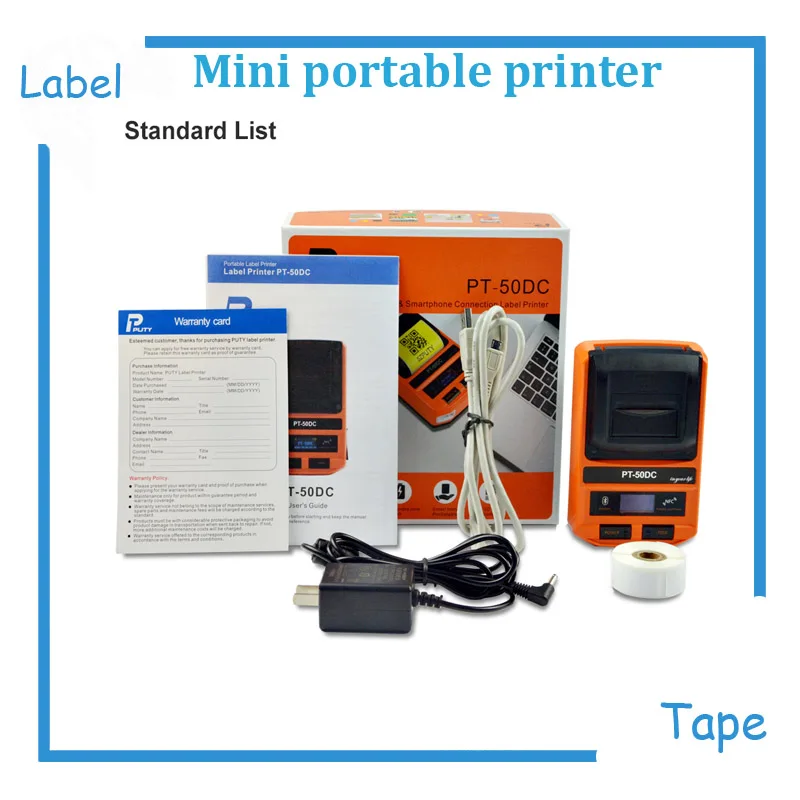 mini bluetooth mobile thermal