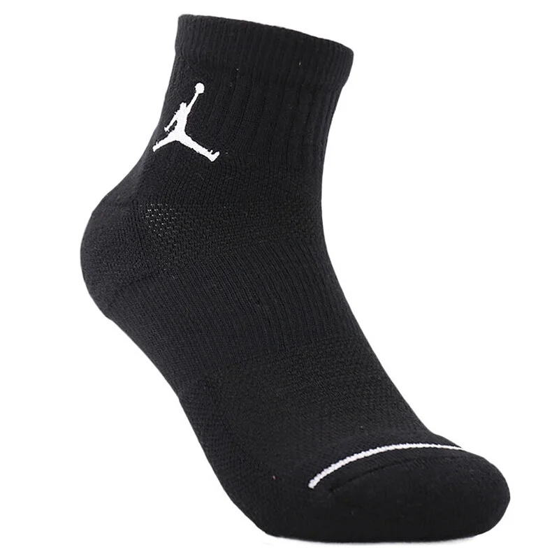 Original New Arrival NIKE QTR 3PPK Unisex Sports Socks( 3 Pairs