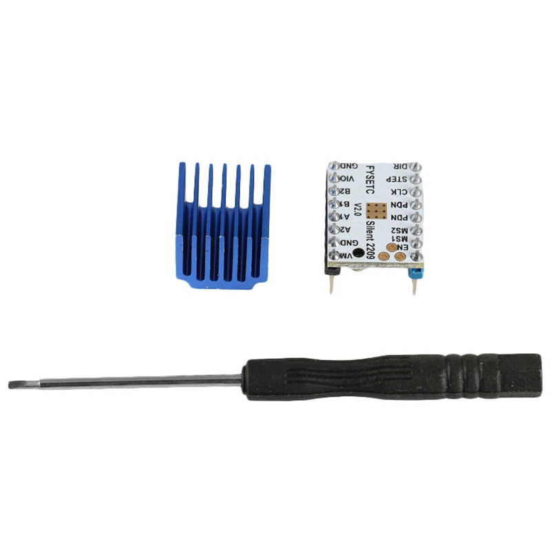 2Pcs Stepping Motor Driver Tmc2209 V2.0 Stepsticks Mute 256 Microsteps Current 2.8A Peak 3D Printer Parts Vs Tmc2208 | Компьютеры и