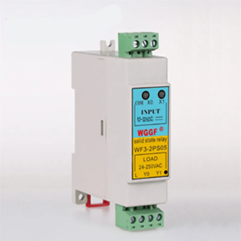 

Din Guide 2Loop SSR 5A Compact Solid State Relay with Heat Sink