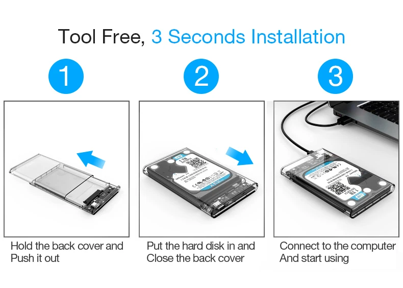 Caixa externa para HDD