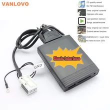YATOUR Digital Music Changer AUX SD USB MP3 Adapter for SEAT Alhambra Altea Exeo Ibiza Leon Toledo Radios: 12-Pin CDC Port