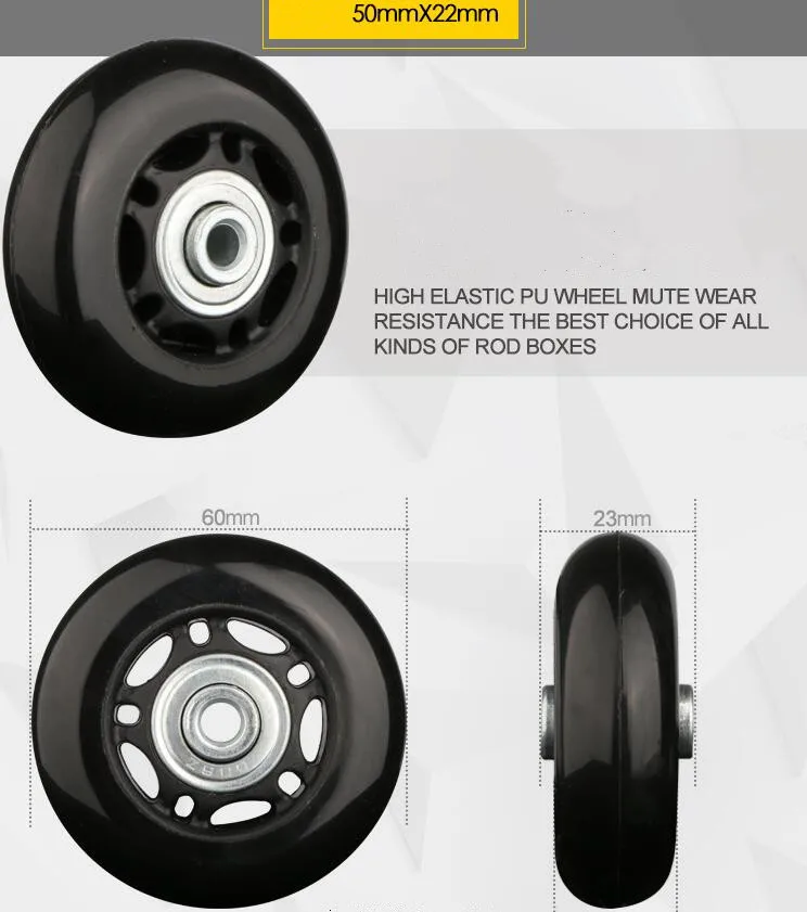 Высокое качество замена багажных колес Ремонт ручной Спиннер чемоданные колесики для чемодана платформа тележка оборудование для стула инструменты