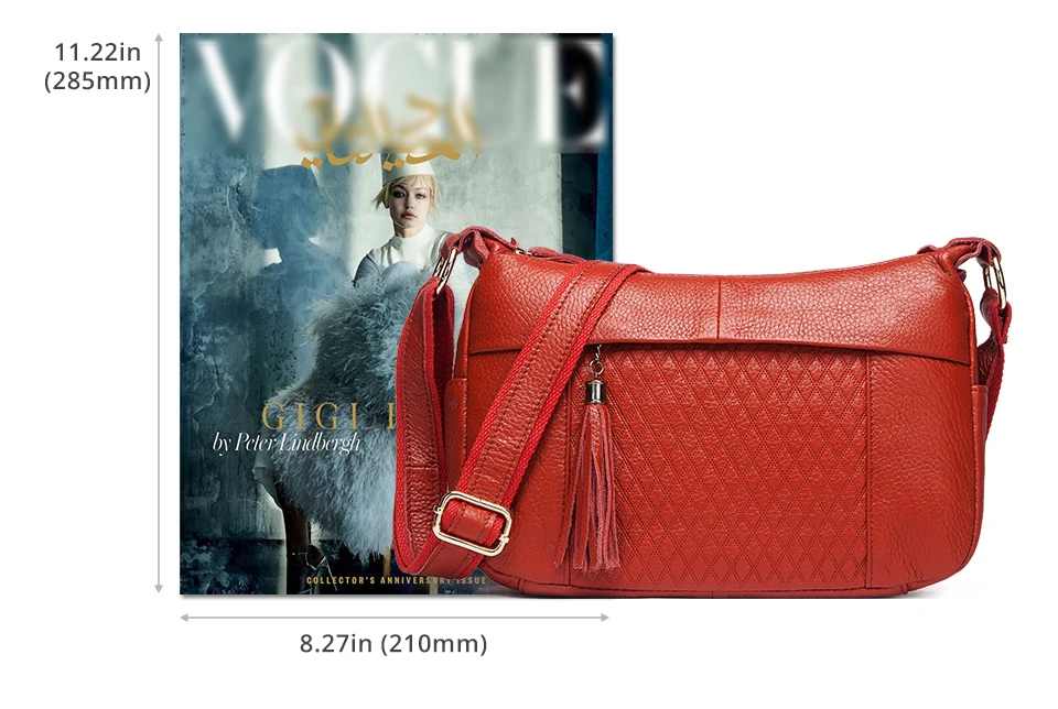 KAVIS натуральная кожа женская сумка через плечо женская сумка-мессенджер женская дизайнерская Высококачественная сумка через плечо