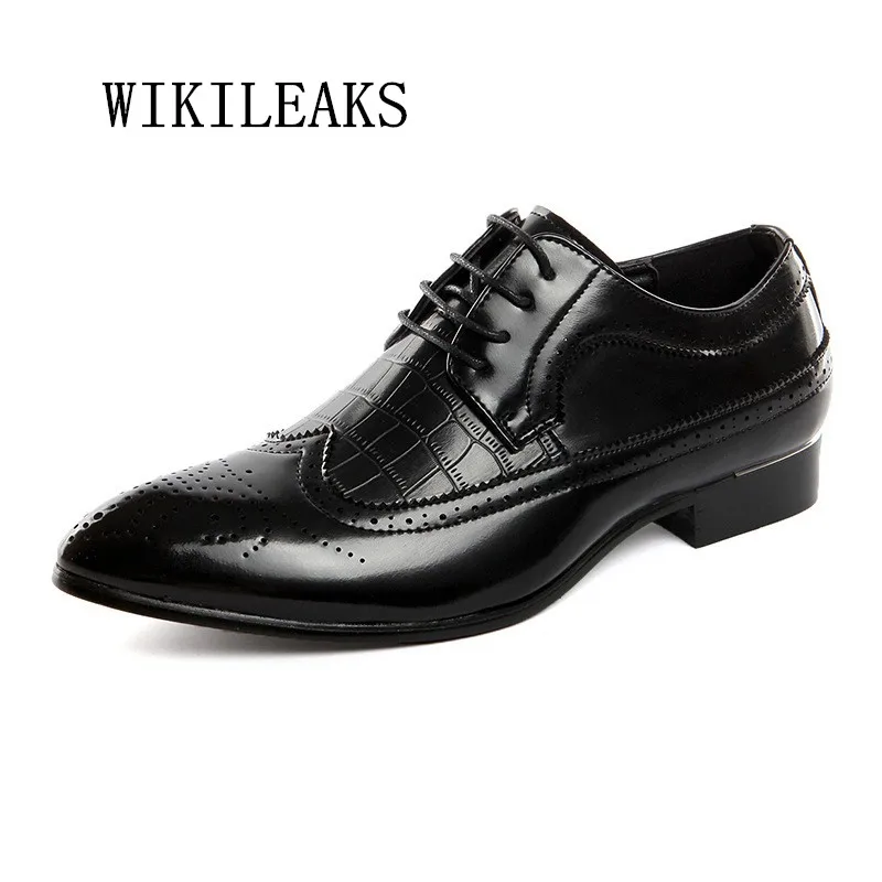 

new men shoes oxford bullock leather shoes men wedding dress shoes zapatos hombre casual leather business shoes sapato masculino