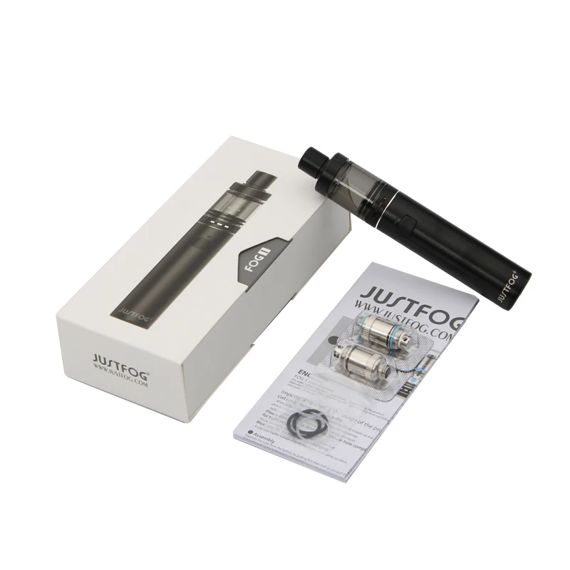 Justfog FOG1 Kit with 1500mAh Fog 1 battery Atomizer 2ML with OCC bottom Coil DL DTL Electronic Cigarette Vape Pen Justfog FOG1 Kit with 1500mAh Fog 1 battery Atomizer 2ML with OCC bottom Coil DL DTL Electronic Cigarette Vape Pen