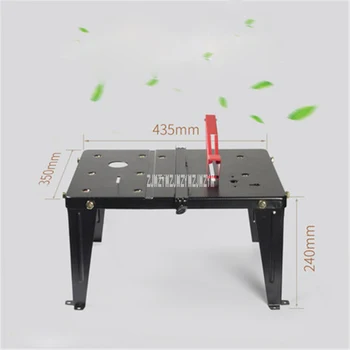 

T-P03 New Multifunctional Woodworking Workbench High-quality Stainless Steel Work Table Household Portable Woodworking Saw Table