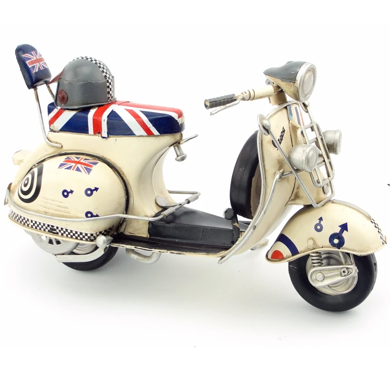 Горячая Распродажа! винтажный автомобиль Vespa 1968, старинный автомобиль, винтажная металлическая игрушка для sd bjd куклы,, мотоциклетный 1:12, модель vespa, Коллекционная модель двигателя