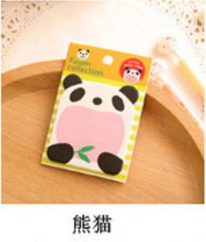 

Cartoon Stickers Bookmark Animal Shape Sticky Notes Sticker Marker Memo Notepad Gift Color
