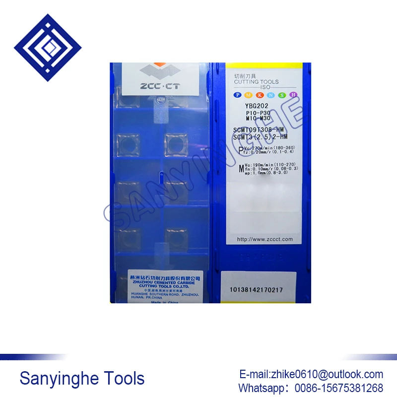 

cnc blade lathe turning tool 10pcs/lots YBG202 SCMT09T308-HM cnc carbide turning inserts